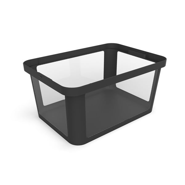 Czarna plastikowa pokrywa do pojemnika 57x39x3 cm Albris – Rotho-image-3