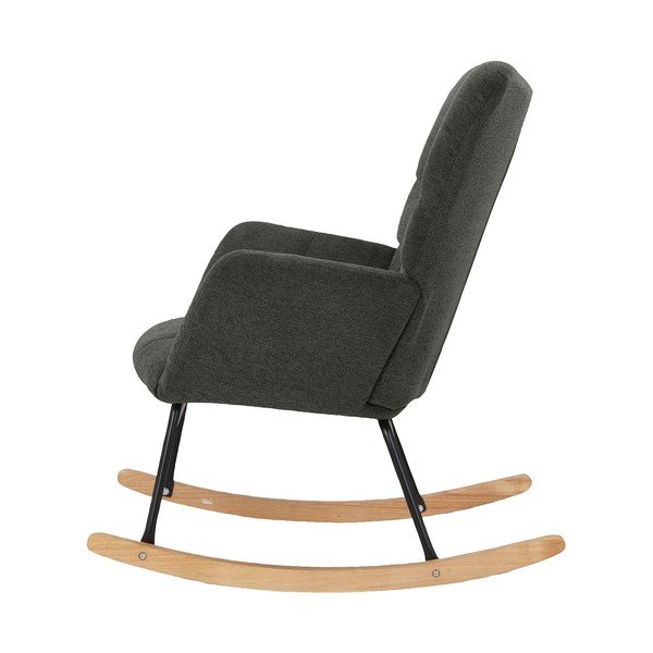 Ciemnoszary fotel bujany Elza – Støraa-image-4