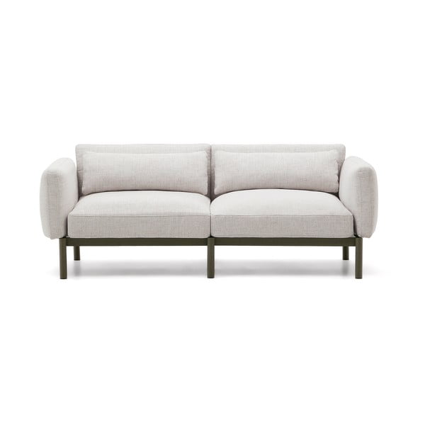 Jasnoszara modułowa sofa ogrodowa 201 cm Sorells – Kave Home