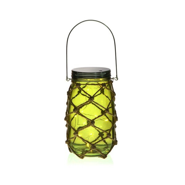 Zieony lampion LED Versa Bottle