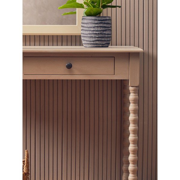 Biurko z litego drewna sosnowego 48x107 cm Heritage – Premier Housewares-image-2