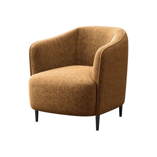 Żółty fotel Galbe – Ghado-image-2