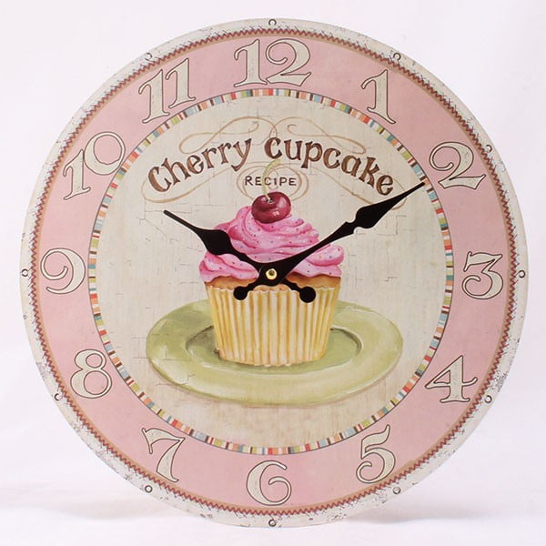 Zegar Cherry Cupcake