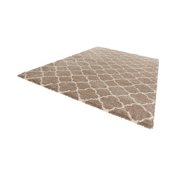 Brązowy dywan Mint Rugs Grace Brown Cream, 80x150 cm-image-3
