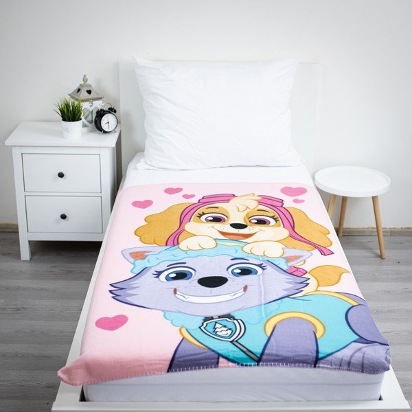 Polarowy koc dziecięcy 100x150 cm Paw Patrol – Jerry Fabrics-image-1