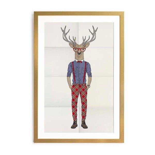 Obraz Little Nice Things Deer, 40x60 cm