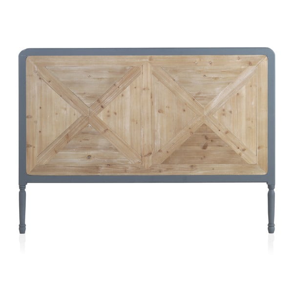 Drewniany zagłówek łóżka Geese Rustico Duro, 120x165 cm