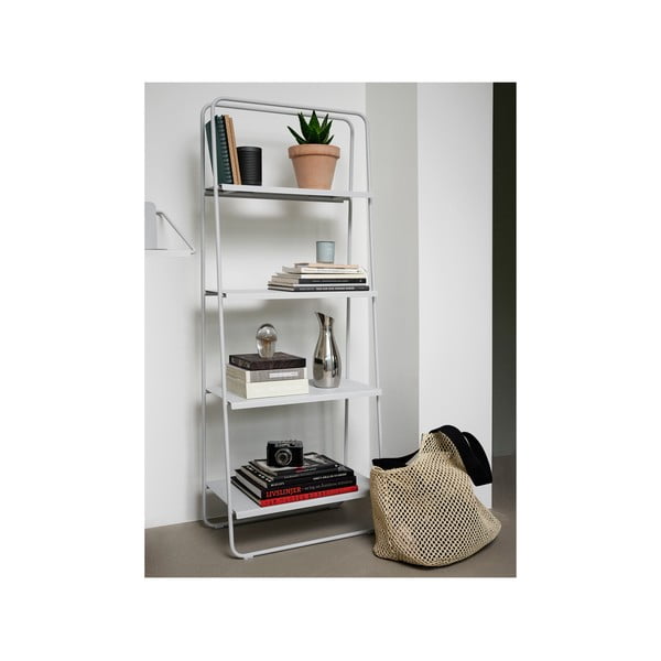 Jasnoszary metalowy regał 29x141 cm A-Bookshelf – Zone-image-2