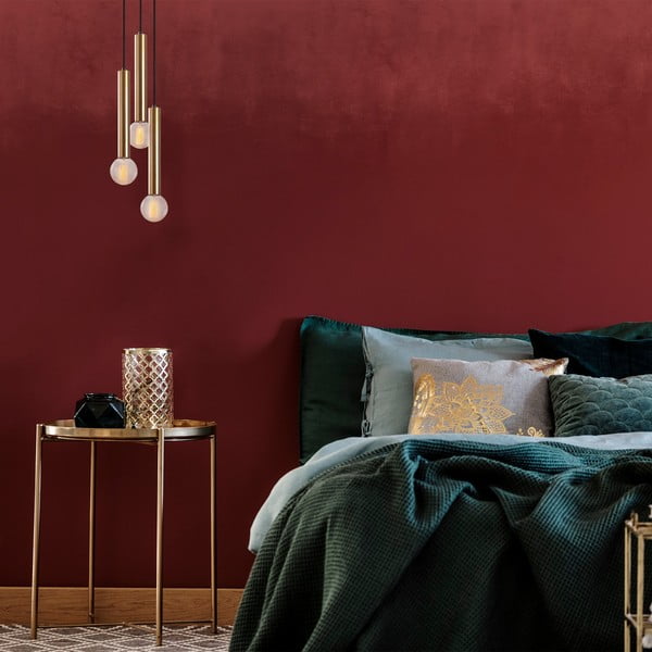 Lampa wisząca w kolorze złota ø 22 cm Tempo – Opviq lights-image-1