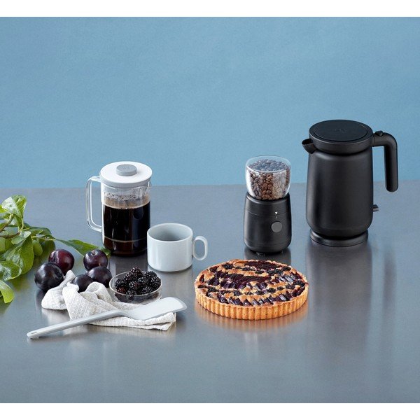 Czarny plastikowy czajnik elektryczny 1 l Foodie – RIG-TIG-image-1