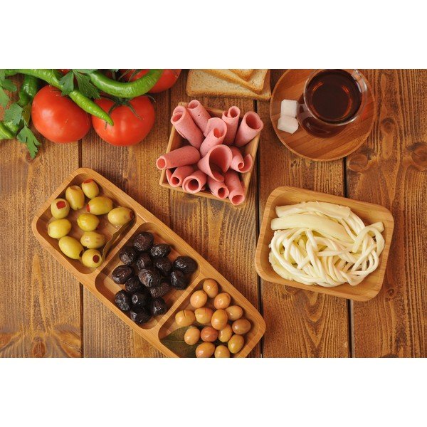 Półmisek bambusowy do serwowania przekąsek Bambum-image-1