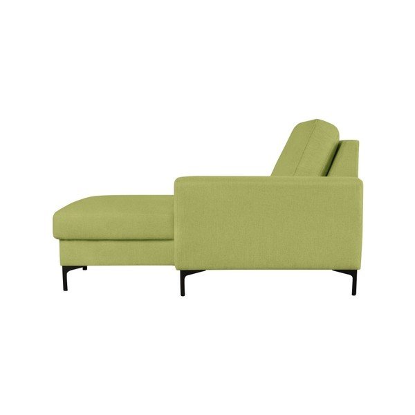 Oliwkowy szezlong Cosmopolitan design Atlanta, prawy róg-image-2