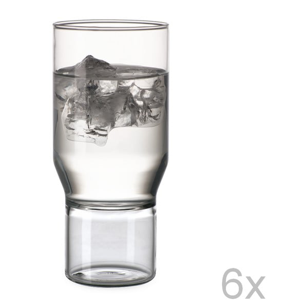 Zestaw 6 szklanek Funky Water