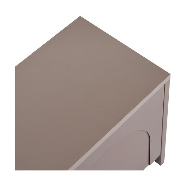 Szarobrązowa szafka pod TV 180x45x32 cm Aurelia – Kalune Design-image-3