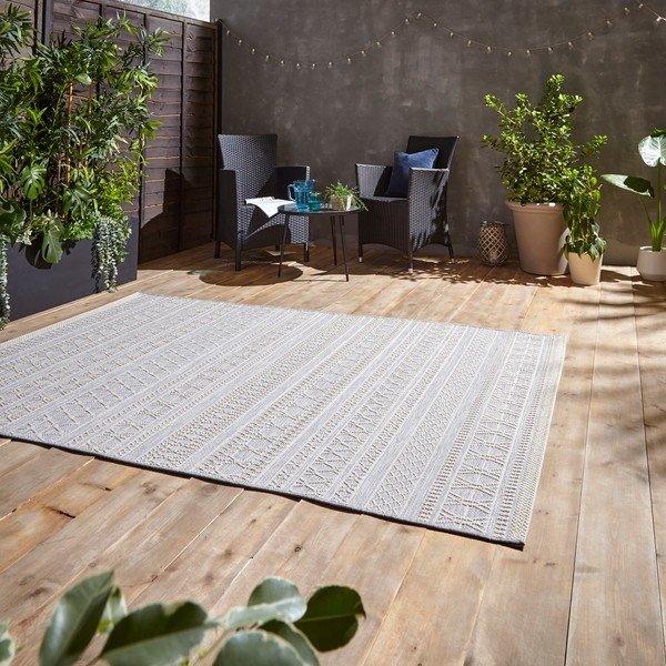 Szary dywan odpowiedni na zewnątrz 220x160 cm Coast – Think Rugs-image-2