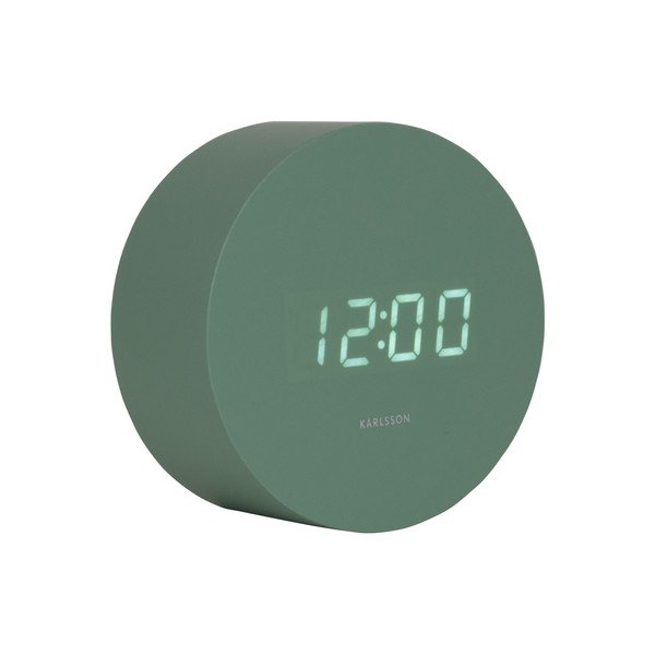 Budzik cyfrowy ø 9 cm Spry Round – Karlsson-image-4