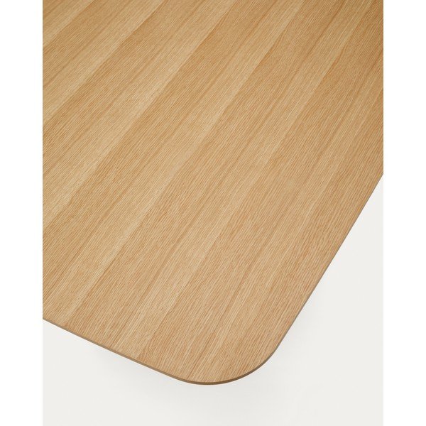 Naturalny stół w dekorze dębu 100x240 cm Litto – Kave Home-image-3