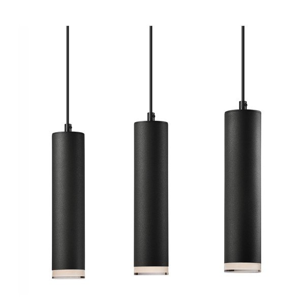 Czarna lampa wisząca − LAMKUR-image-4