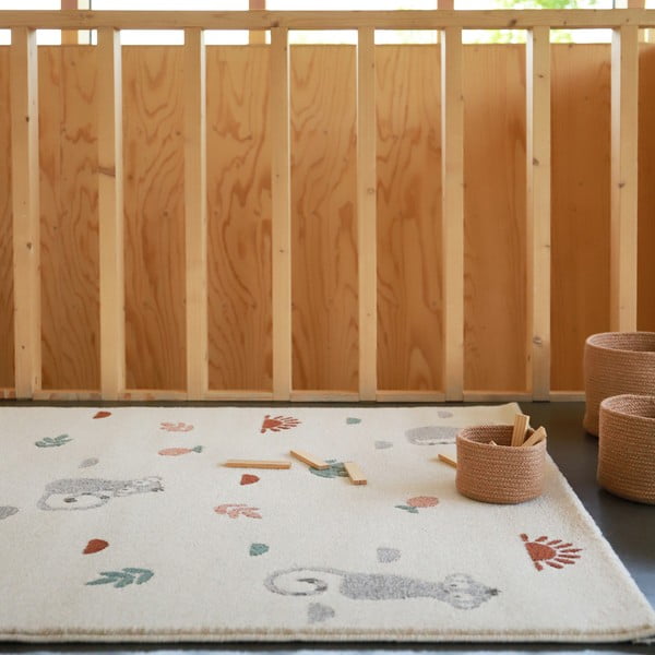 Dywan dziecięcy Nattiot Little Wild Monkey, 120x170 cm-image-1