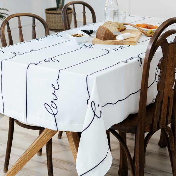 Obrus 145x250 cm Live – Blanc-image-1