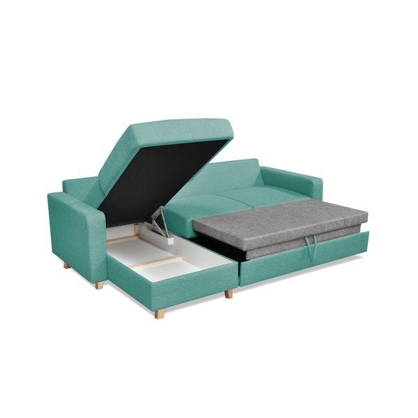 Miętowa
  sofa rozkładana Cosmopolitan design Nice-image-1