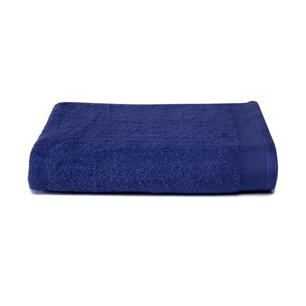 Ciemnoniebieski ręcznik Ekkelboom, 70x140 cm