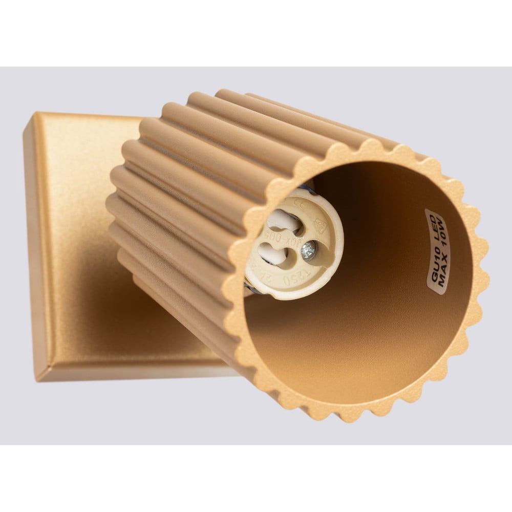 Lampa punktowa w kolorze złota 8x16 cm Gleam – Sollux (zdjęcie 8)