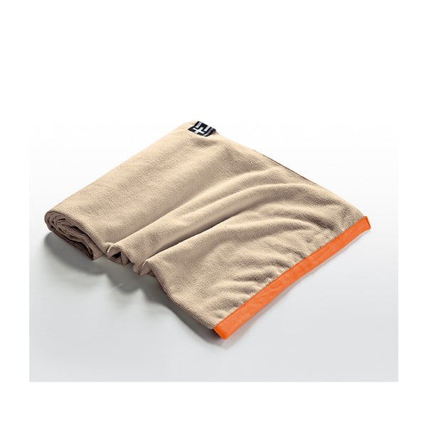 Ręcznik plażowy Agi Moe 80x160 cm, brązowy
