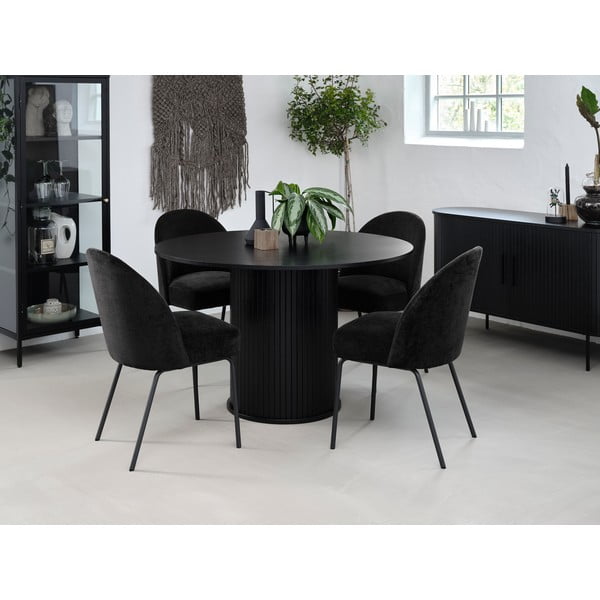 Okrągły stół ø 120 cm Nola – Unique Furniture-image-4