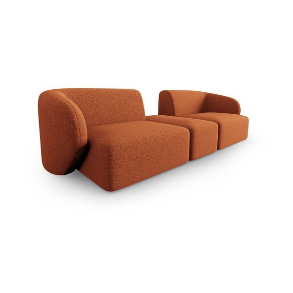 Pomarańczowa sofa 239 cm Shane – Micadoni Home-image-2