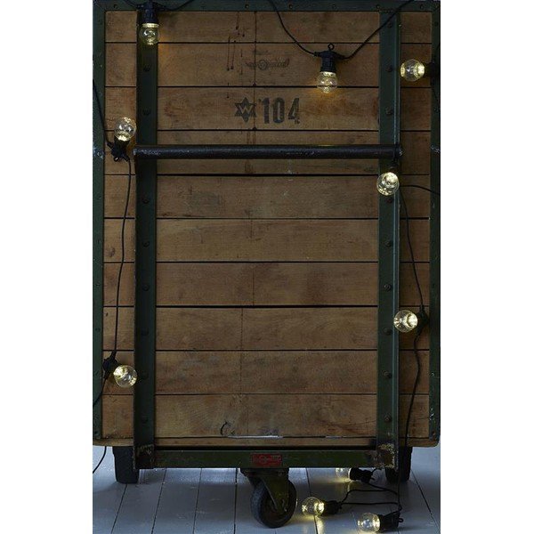 Czarna girlanda świetlna LED Markslöjd Dakke, 10 lampek, dł. 7,5 cm-image-2