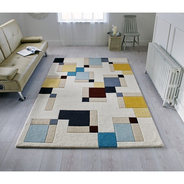Dywan wełniany 230x160 cm Illusion Abstract – Flair Rugs-image-1