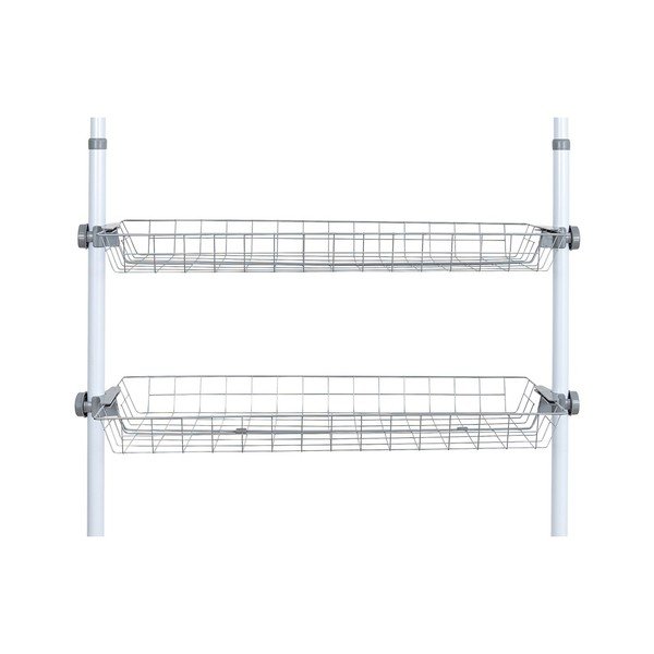 Zestaw 2 koszyków do drążków Wenko Herkules-image-1