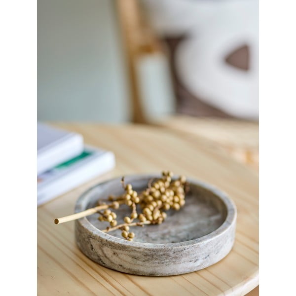 Marmurowa taca dekoracyjna Ivette – Bloomingville-image-1