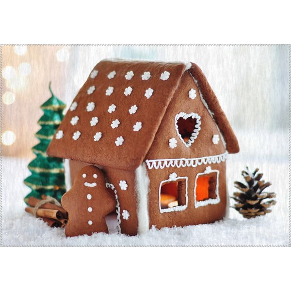 Dywan Vitaus Christmas Period Cookie House, 50x80 cm