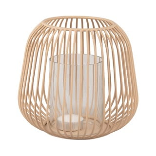 Jasnobrązowy stołowy lampion PT LIVING Lantern, wys. 15,5 cm