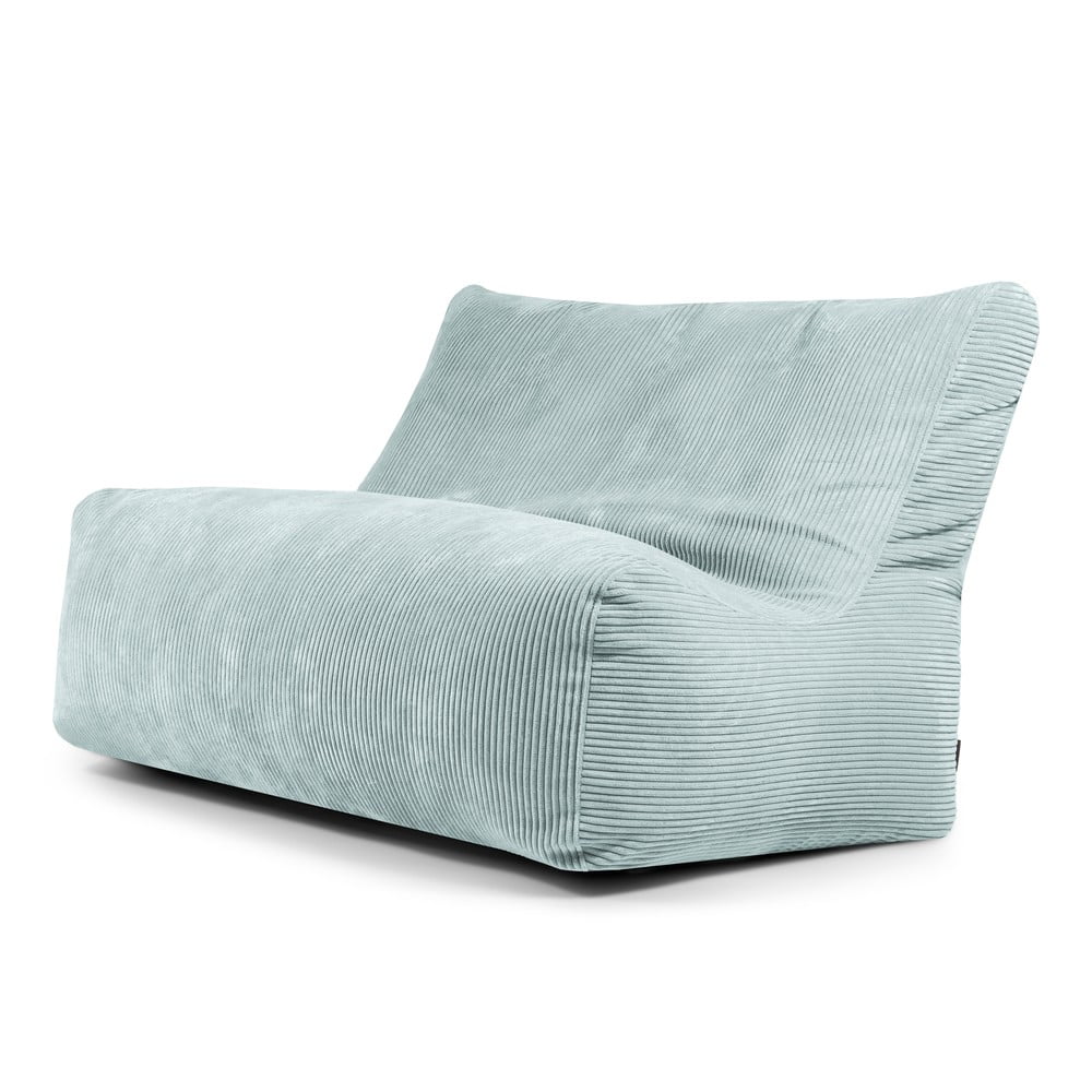 Miętowy sztruksowy worek do siedzenia Sofa Seat Lounge – SLOWDOWN