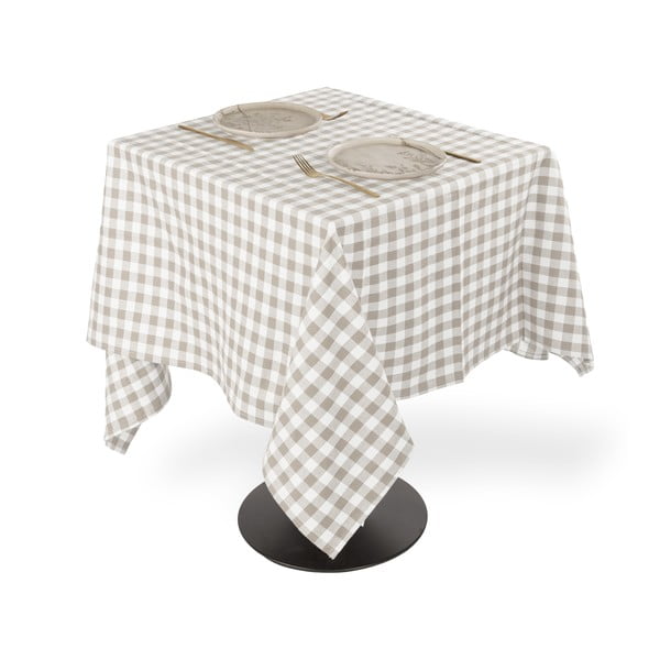 Bawełniany obrus 150x150 cm Gingham – Tiseco Home Studio