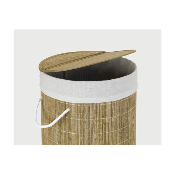 Bambusowy kosz na pranie Wenko Biana, 55 l-image-3