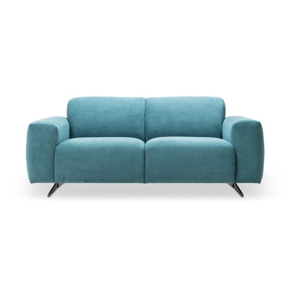 Turkusowa sofa 2-osobowa Mossø Garo