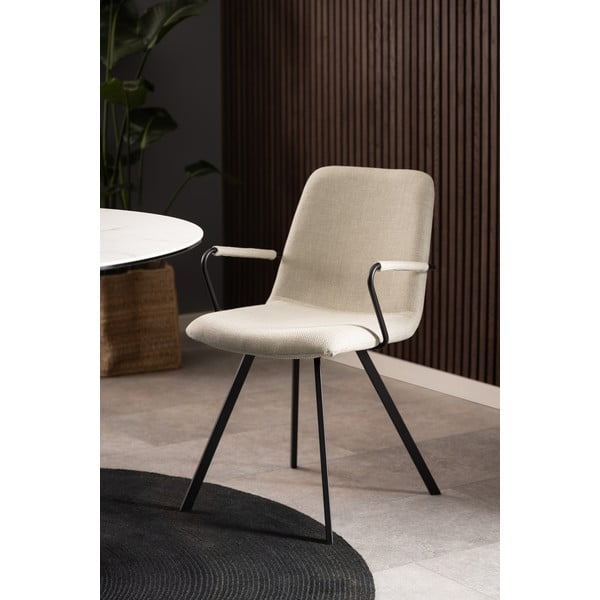 Kremowe krzesła zestaw 2 szt. Selina – Actona-image-1