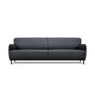 Niebieska skórzana sofa Windsor & Co Sofas Neso, 235x90 cm