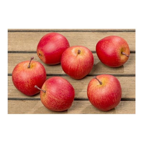 Zestaw 6 jabłek dekoracyjnych Boltze Apple