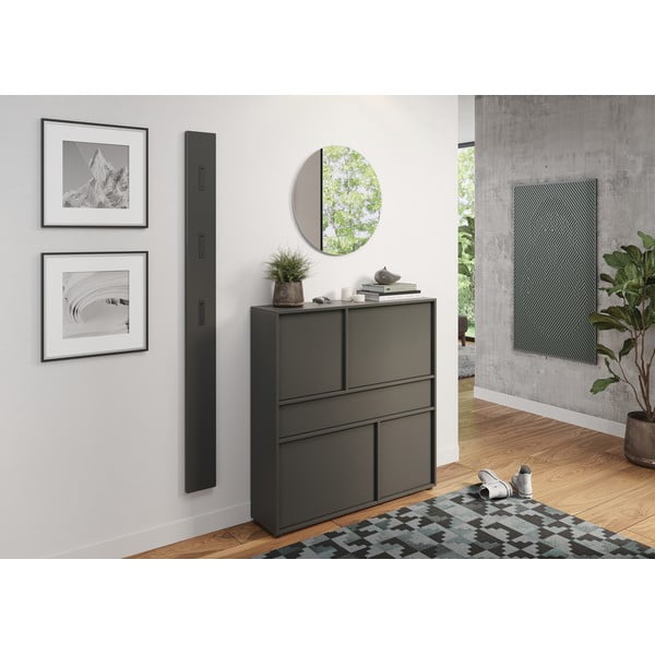 Antracytowy zestaw do przedpokoju Ameca 2.0 – Germania-image-3