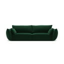 Ciemnozielona aksamitna sofa 208 cm Vanda – Mazzini Sofas