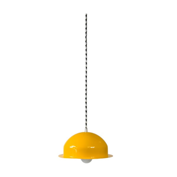 Lampa sufitowa Steel Pendant, żółta