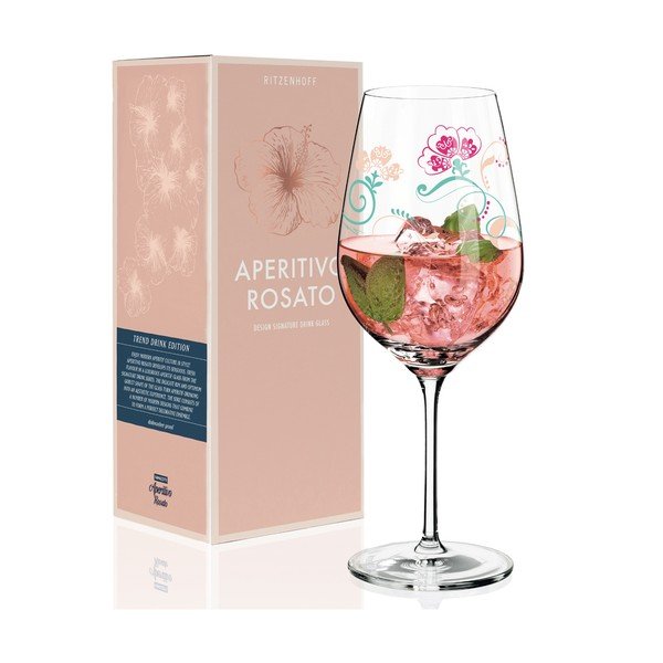 Kieliszek ze szkła kryształowego Ritzenhoff Carolin Corner, 600 ml-image-1