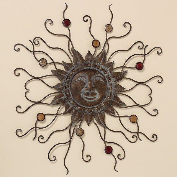 Dekoracja ścienna Sun, 69 cm
