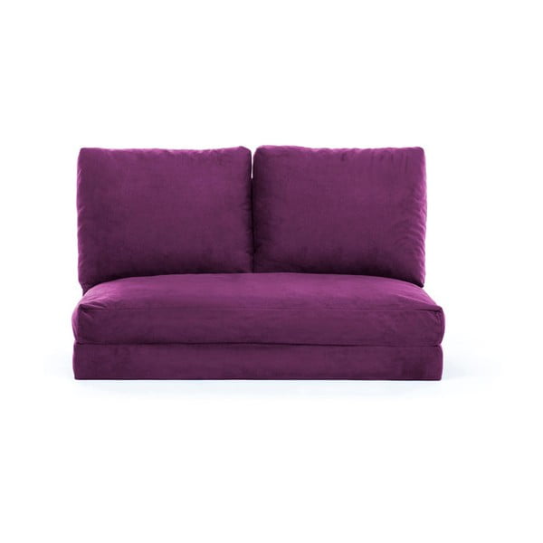 Fioletowa rozkładana sofa 120 cm Taida – Balcab Home
