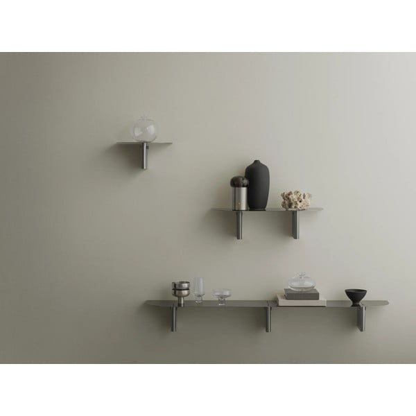 Szara stalowa półka 60 cm Oru – Blomus-image-1